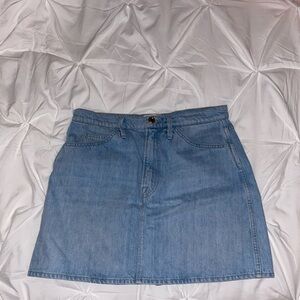 Frame Le Italian denim mini skirt size 29